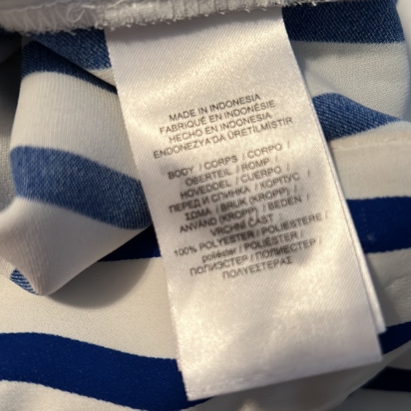 Ralph Lauren Margit Wide Leg Striped Pants - Size 0 - Picture 5 of 6